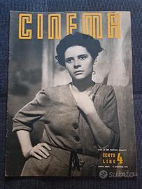 Rivista Cinema 1948 rara