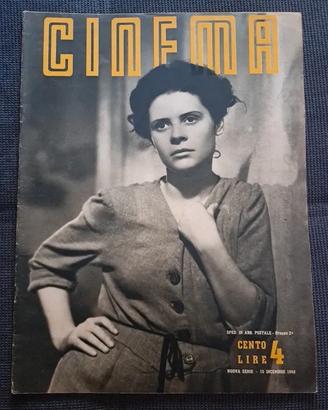 Rivista Cinema 1948 rara