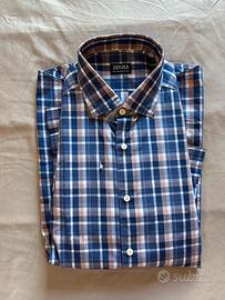 Camicia a quadri Zegna XL
