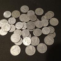 Lotto 5-10 lire anni '50 (40 pezzi)