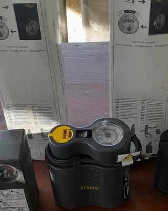 compressore auto 12 v + estintore