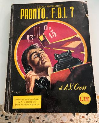 I GIalli Psicanalitici n.7 del 15/8/1952