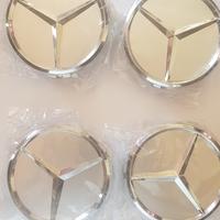 4 TAPPI COPRIMOZZO 75MM PER MERCEDES BENZ 