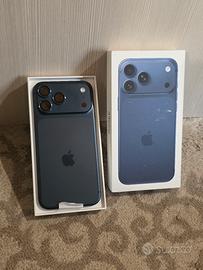 iPhone 17 pro max 256GB blue 21 cicli di carica 