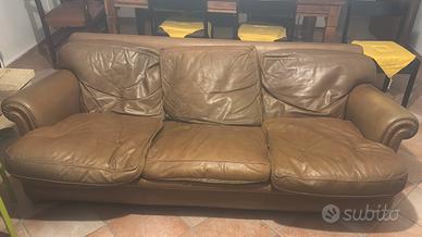 Divano poltrona Frau 3 posti modello Dream anni 80