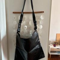 Borsa Bershka in pelle nera