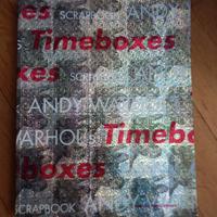 Libro Timeboxes Andy Warhol Scrapbook 2006 pop art