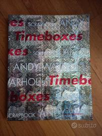 Libro Timeboxes Andy Warhol Scrapbook 2006 pop art