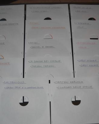 VINILI 45 GIRI – 14 VINILI CARTONI ANIMATI