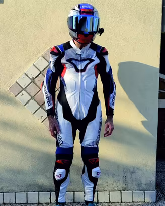 Tuta in Pelle MACNA Armadyl tg 48 come nuova