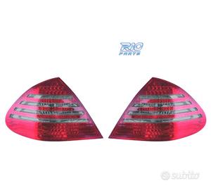 FANALI MERCEDES CLASSE E W211 02-06 LED FUMÈ ROSSO