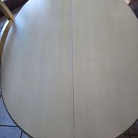 Tavolo ovalino decapato