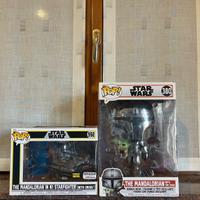 Funko pop Star Wars the mandalorian with grogu