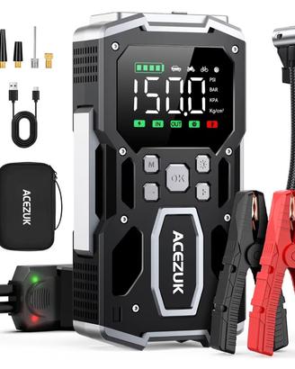 Avviatore Batteria Auto con compressore Nuovo 