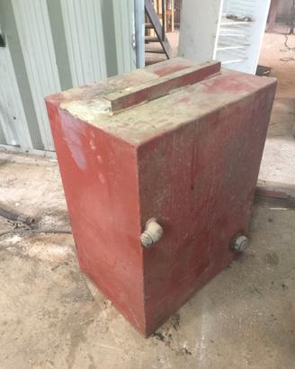serbatoio in ferro da 100 lt