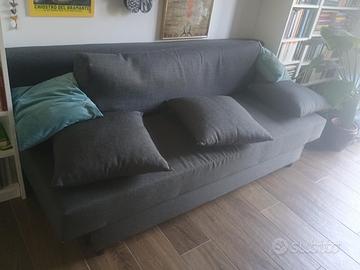 Divano letto IKEA 3 posti con contenitore