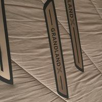 Battitacco adesivi cromati opel grandland