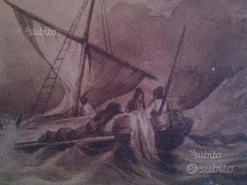 Quadro 1880 pittor Balbiano Eugenio di Colcavagno