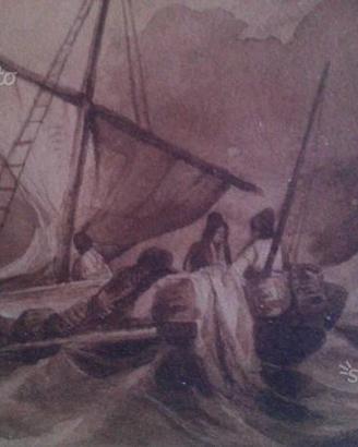 Quadro 1880 pittor Balbiano Eugenio di Colcavagno