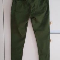 Pantaloni donna skinny cotone