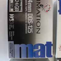 5 nastri dati Imation 4mm DDS-125.