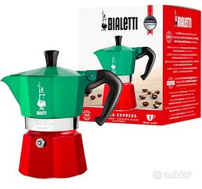 Caffettiera Bialetti Moka Express Tricolore 3 Tz