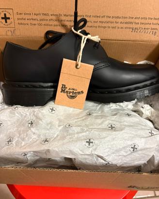 Dr. Martens in vera pelle nuove con scontrino 38