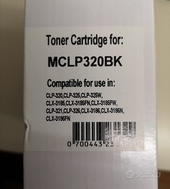 2 Toner nero Samsung vari modelli