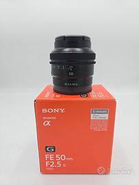 SONY FE 50 MM F2.5 G