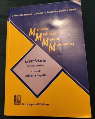 Manuale Modulare di Metodi Matematici (esercizio)