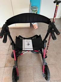 Deambulatore in alluminio Crosser