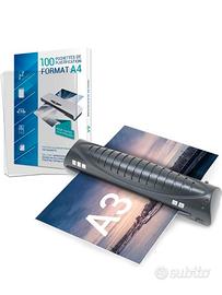 Texet A78211-21V - Plastificatrice Pro con 100 fog