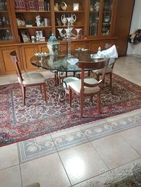 tappeto antico Isfahan 