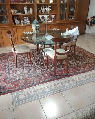 tappeto antico Isfahan 