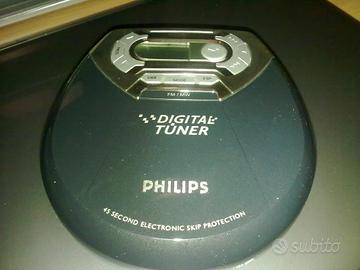 LETTORE PORTATILE DIGITALE CD/RADIO PHILIPS.