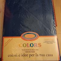 Completo lenzuolo singolo blu