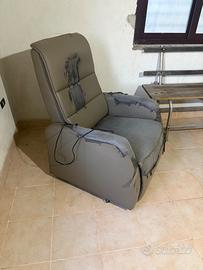 Poltrona elettrica da tappezzare