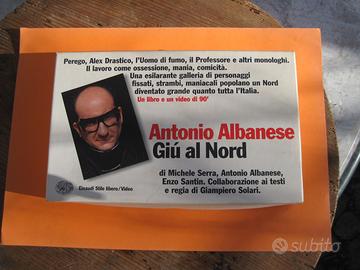 Antoni Albanese Vhs + libro