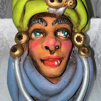 Mascherone saraceno (ceramica di Sciacca)