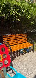Panchina giardino nuova