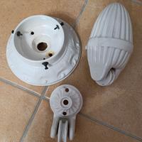 Contrappeso (pigna) con carrucola saliscendi