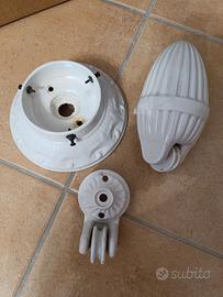 Contrappeso (pigna) con carrucola saliscendi