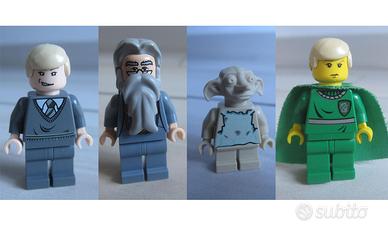 LEGO Minifigures Albus Silente Dobby Draco Malfoy