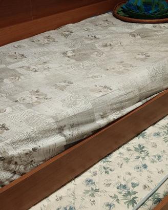 Letto singolo con secondo letto estraibile salvasp