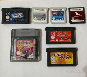 Lotto giochi Game Boy Color Advance Nintendo 3DS