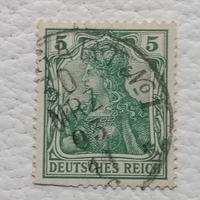 Francobollo DEUTSCHES REICH 1905 Francobolli Imper