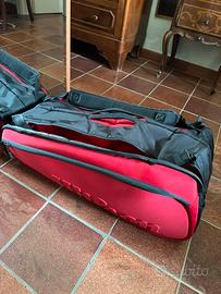 WILSON BORSA TENNIS SUPER Wilson TOUR 6 PK CLASH