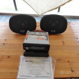 Autoradio e cassa