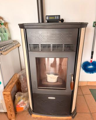 Stufa a pellet Olympia Sfera 12kw