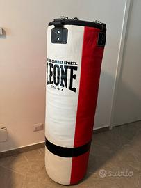 Sacco da boxe Leone King Size 60 kg + Guanti + C